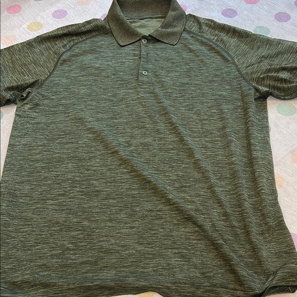 Men's Green Polo Shirt